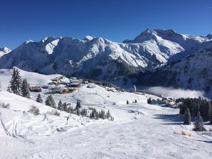 Avalanches Alps