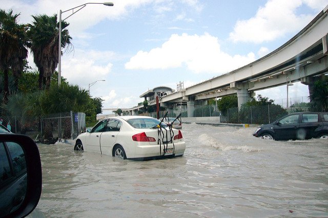 Current once-in-a-hundred-years flood levels along US coastline may occur every few years by 2050