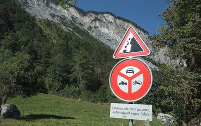 Climate change already increases the number of rockfalls in the Alps